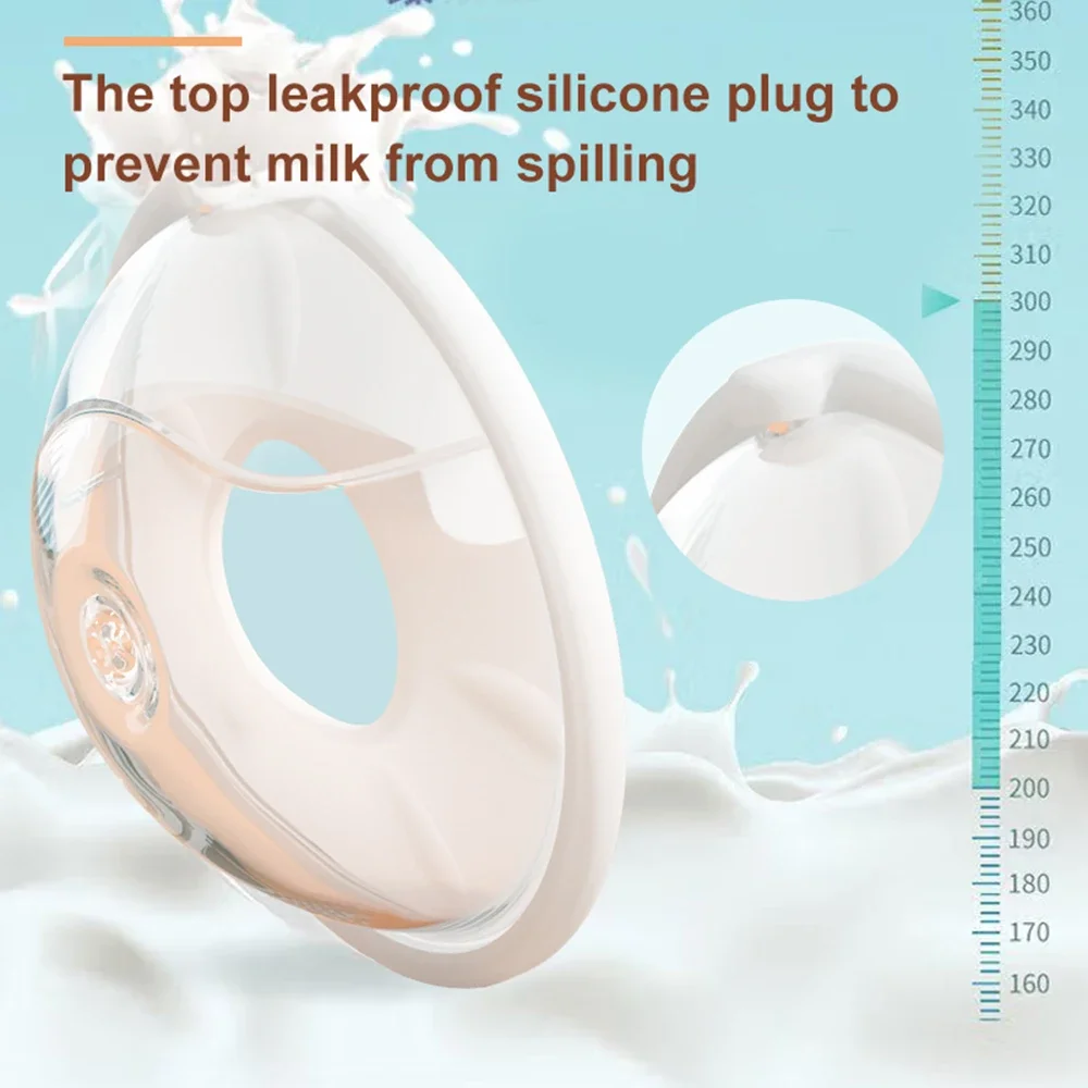 2pcs Wearable Milk Saver for Breastfeeding Manual Breastmilk Collector Silicone Breast Shell Milk Catcher