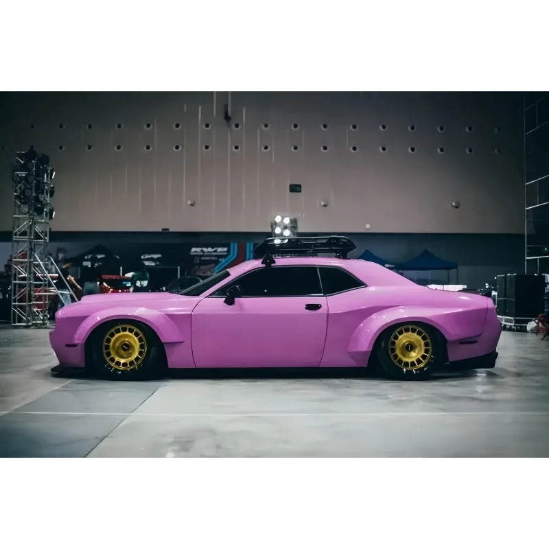 Wide‑Body Style Body Kit Side Flares Spoiler Wing Front Rear Bumper Exterior Tuning Parts Challenger view 6