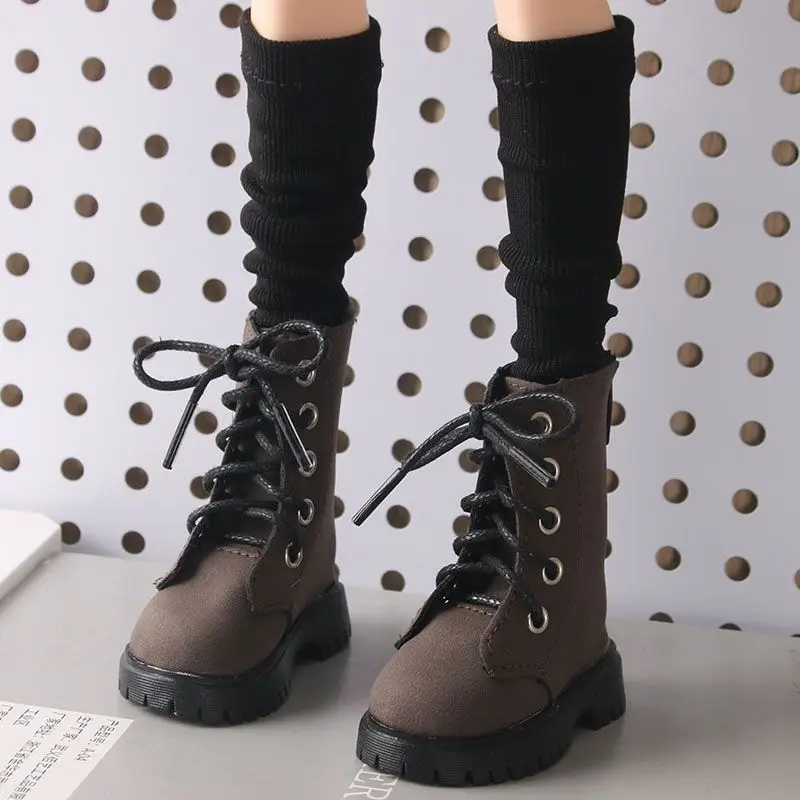 1/4 45cm Doll Fashion Mini Short Boots Length 6cm Width 2.5cm Dress up Doll Motorcycle Mini Shoes Toy Doll Accessories No Doll