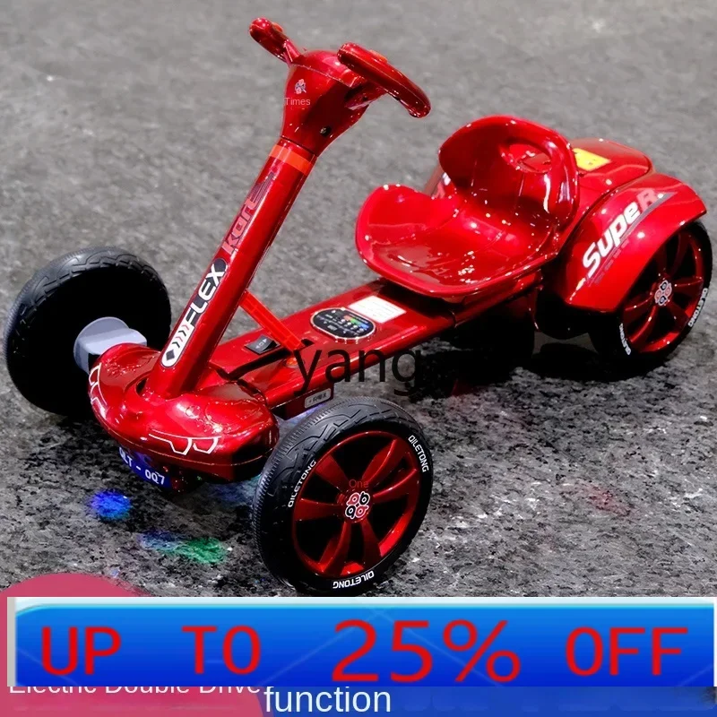 CX Children's Electric Car Go-Kart Four-Wheel Car Baby Electric Toy Car