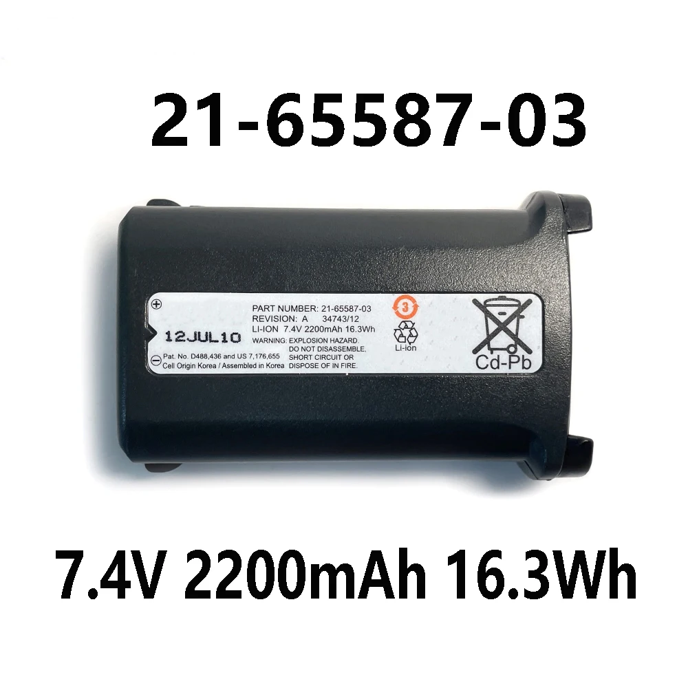 21-65587-03 7.4V 2200mAh 16.3Wh Battery For Symbol MC9060G MC9060K MC9090G MC9190G 21-65587-01 series