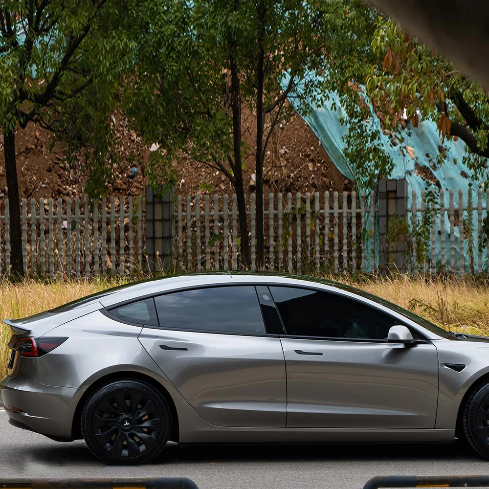 

ПЭТ глянцевая металлическая виниловая автомобильная пленка серебряная плоская автомобильная цветная виниловая пленка