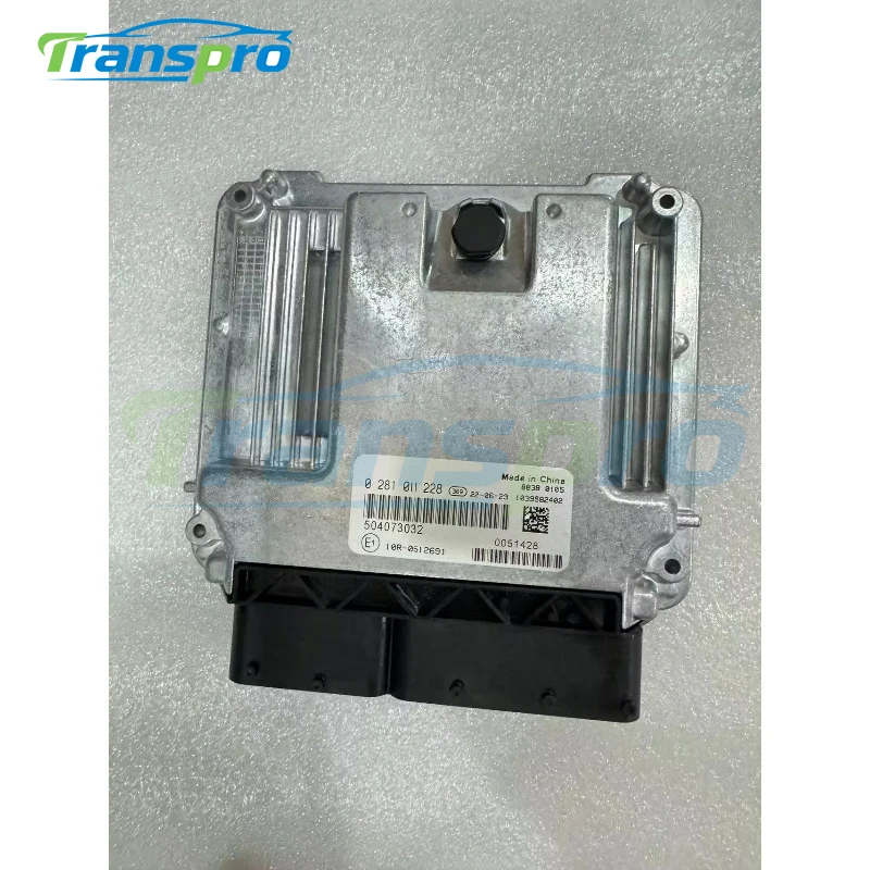 0281011228 Brand  New ECU Engine Computer Board Electronic Control Unit EDC16C8 504073032 Fits For Iveco ECM