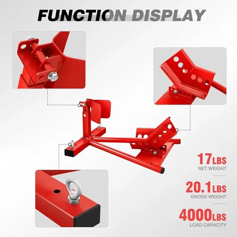 Universal Motorcycle Front Wheel Stand Repair Holder Stable Lifting Bracket for Maintenance Service Garage Tool Accessory