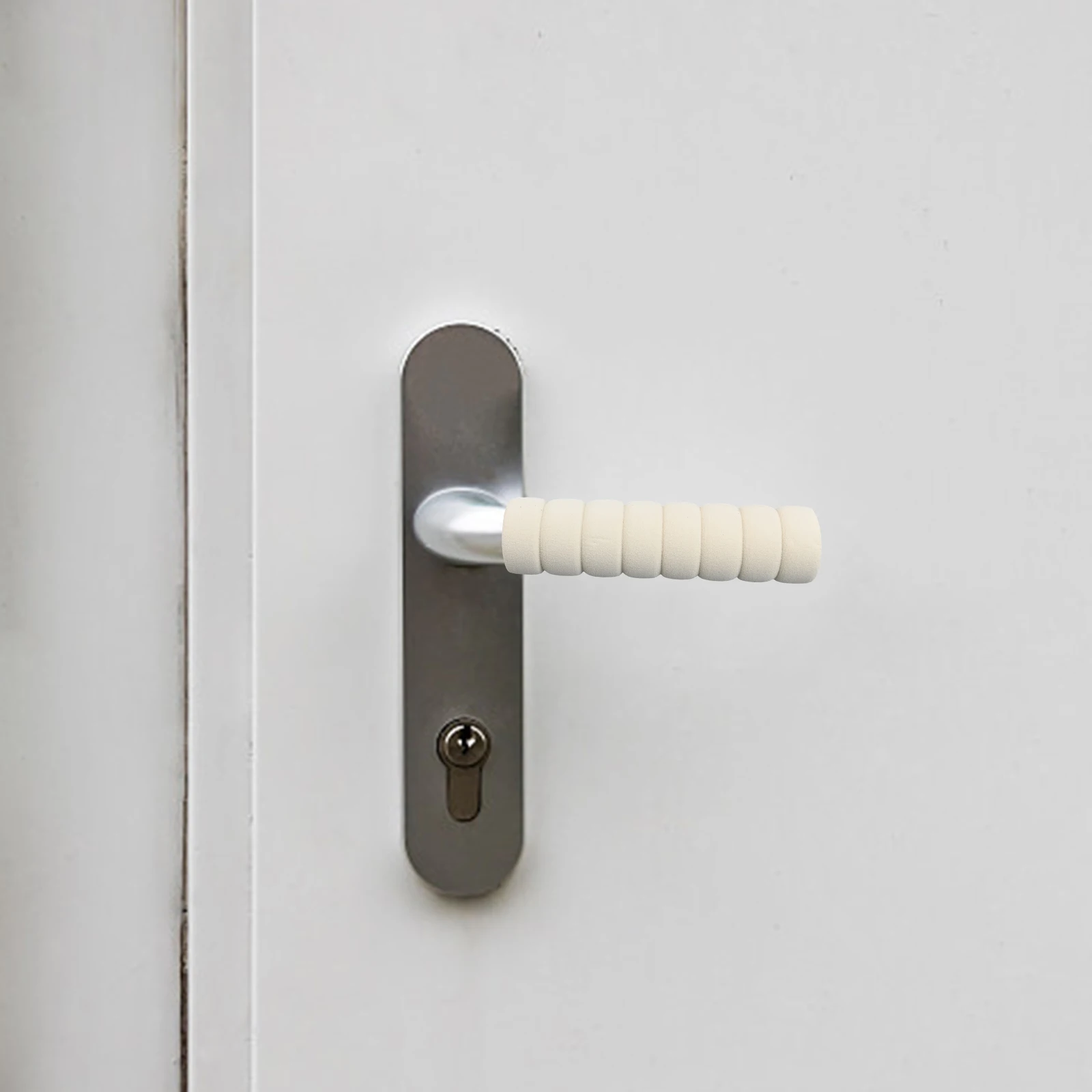 

Door Handle Bumper Protectors 210 Pack Non Slip Rubber Stoppers for Wall Damage Prevention in Homes and Offices