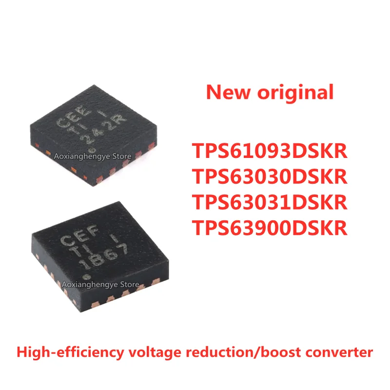 5PCS TPS61093DSKR TPS63030DSKR TPS63031DSKR TPS63900DSKR SON10 High-efficiency voltage reduction/boosting conversion chip