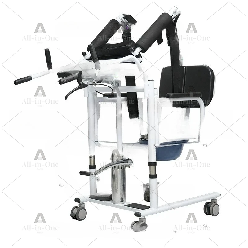 Hydraulic Lift Transfer Machine for Disabled Assistance, Bedridden Patient Transfer Device