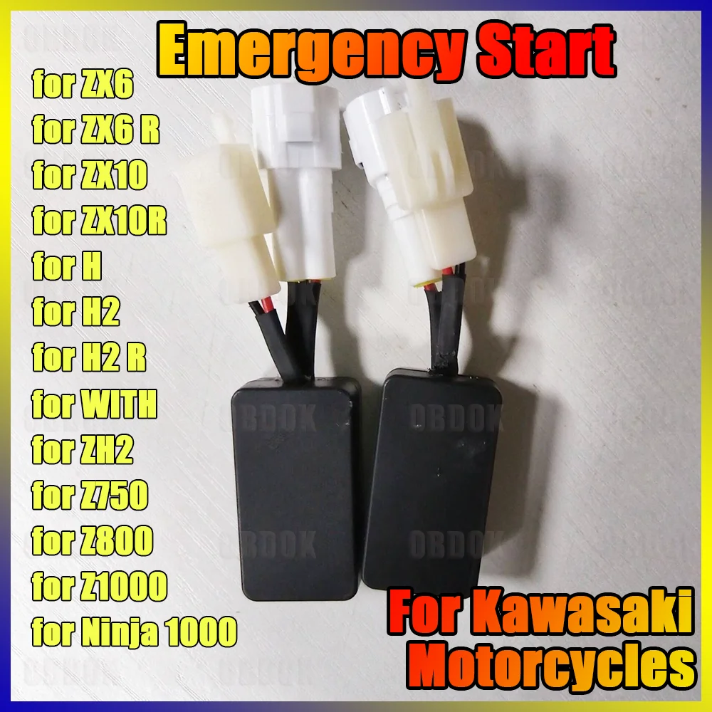 

Emergency Start For Kawasaki Motorcycles Support To Start The Motorcycle Without A Key Immobiliser Emulator for ZX6 ZX6 R ZX10