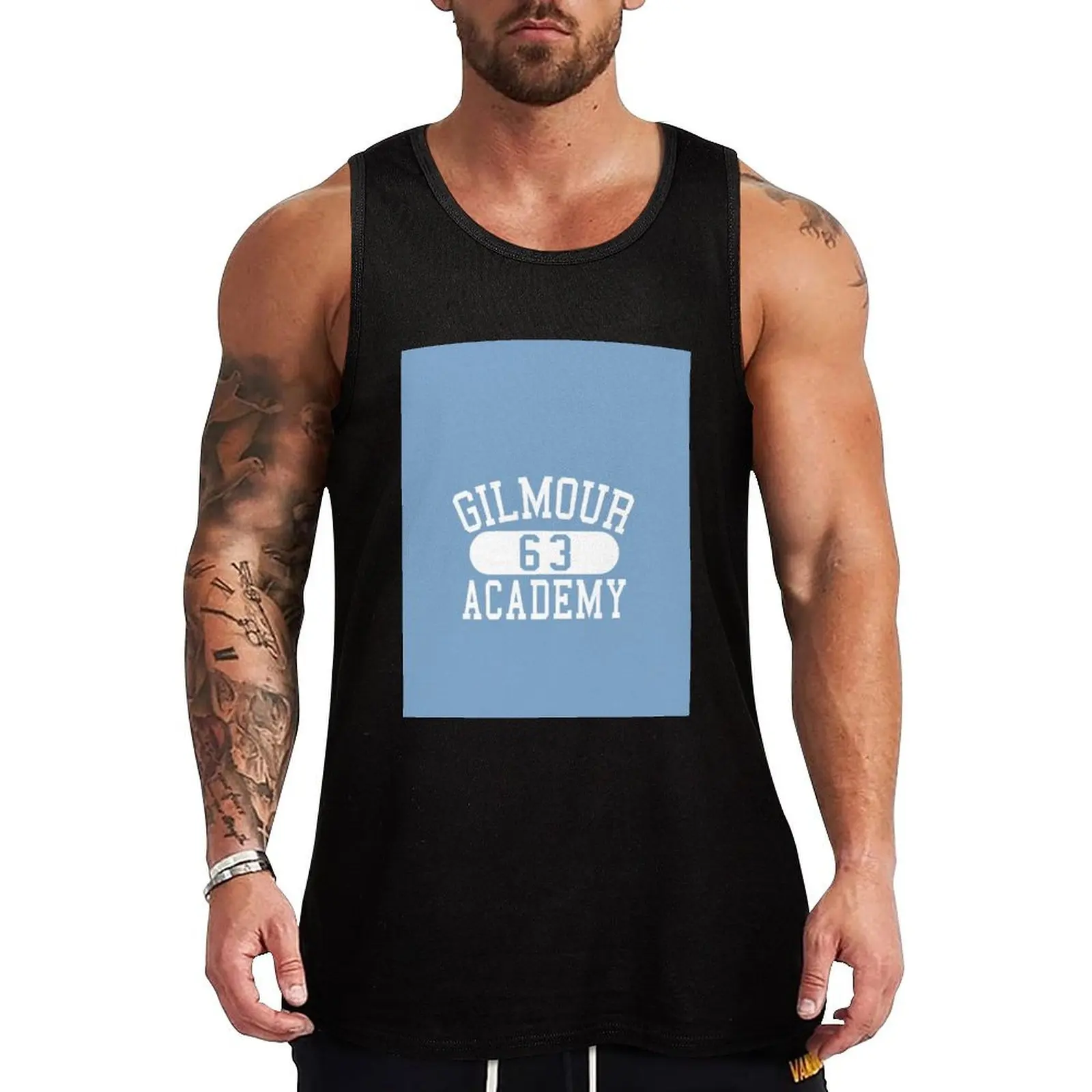 

Gilmour Academy T-Shirt Tank Top Geometric Print Tank Top Modern Graphic Sleeveless