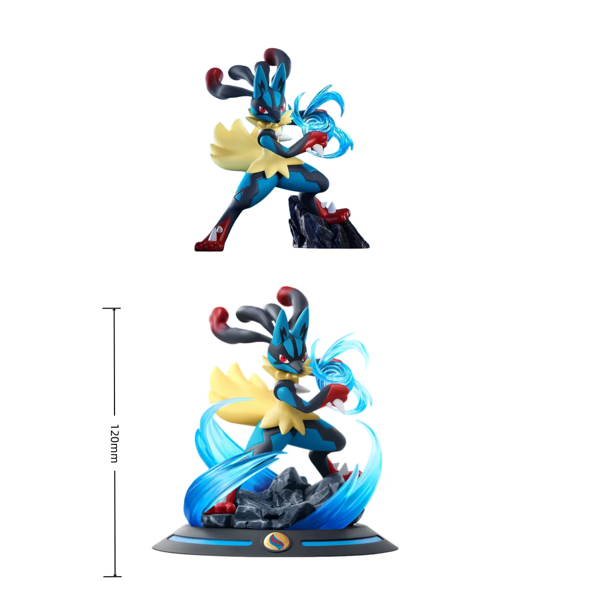 Anime Pokemon Original Action Figures Mega Lucario Mega Gardevoir Collect Series Of Model Figurines Ornaments Toys Birthday Gift