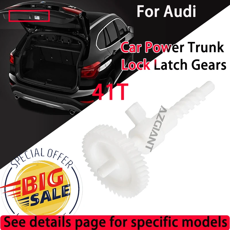 Azgiant Car Trunk Lock Actuator Latch Release Door Lock Gears For Audi A6 Avant C7/allroad A7 Sportback Q5 Q7 TTS TT Auto part