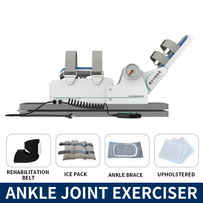 

Intelligent ankle joint exercise and rehabilitation training equipment, electric home dorsiflexion for foot drop after fracture