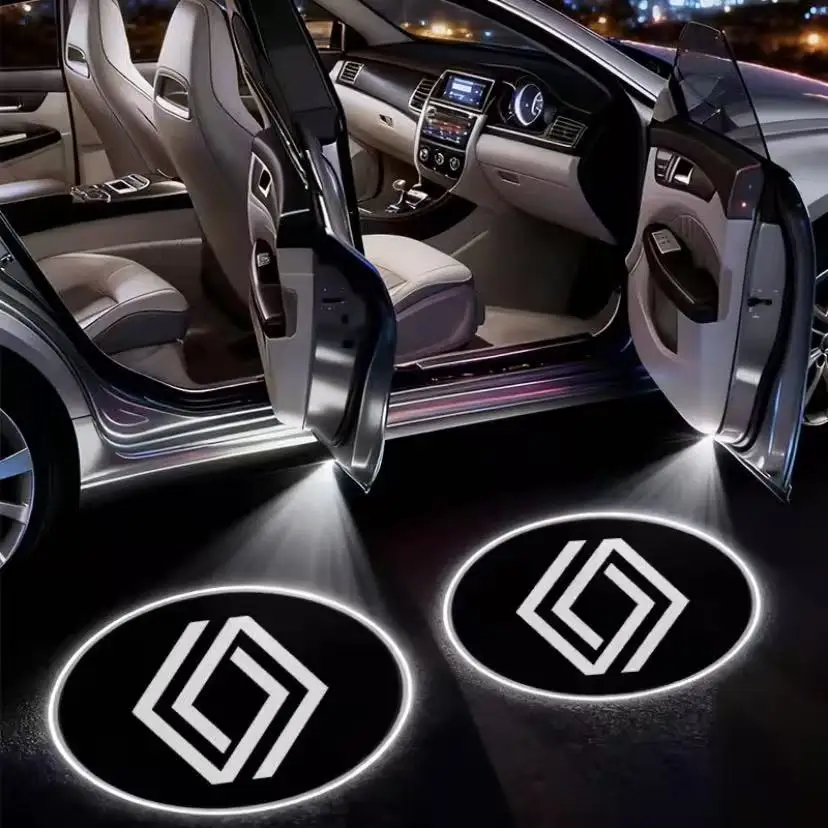 

2 шт. светодиодные проекционные лампы для дверей автомобиля, аксессуары для Renault Megane, Kadjar, QM6, Clio, Koleos, Espace, Captur, ZOE