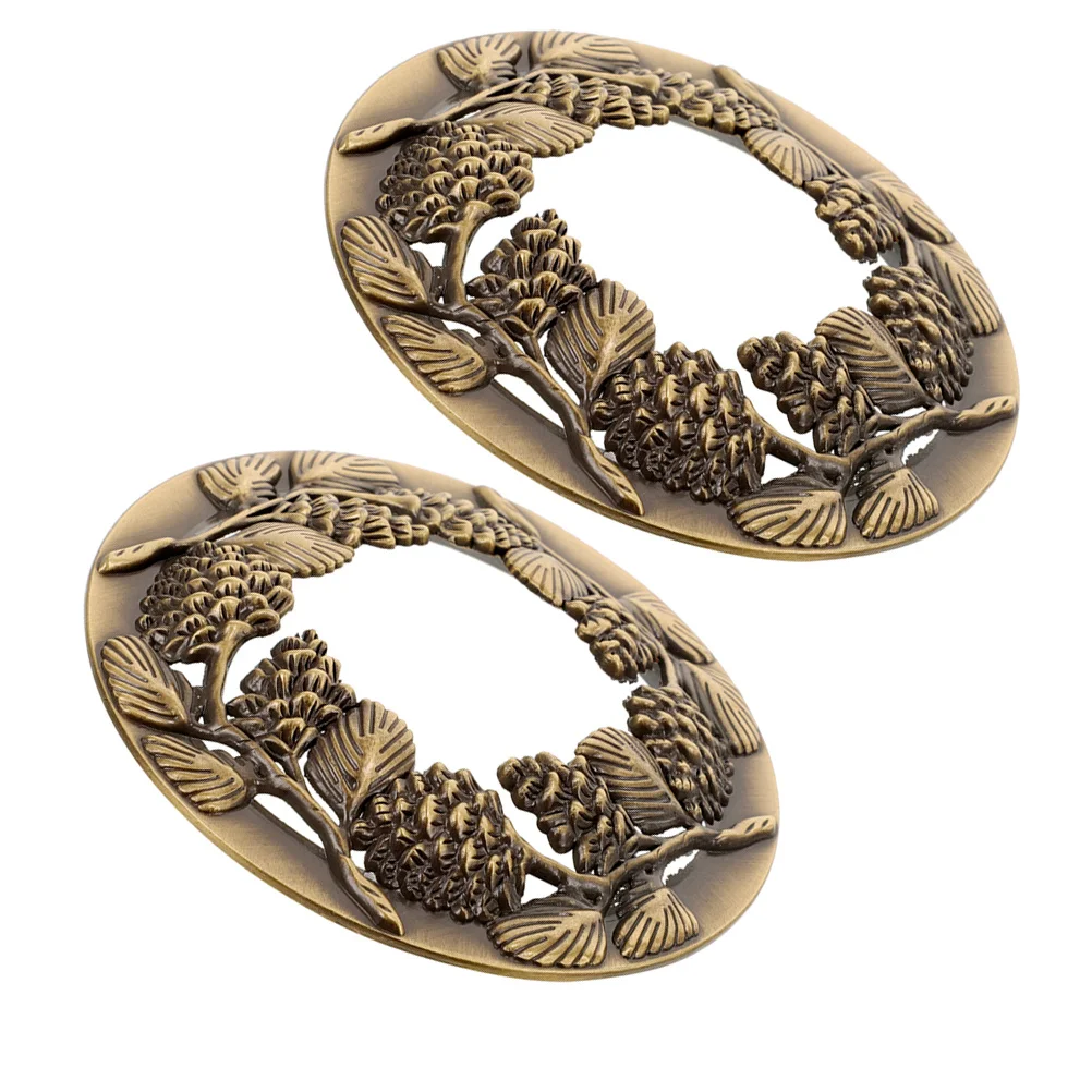 

2Pcs Metal Toppers Scented Candles Lid Accessories Iron Art Craftsmanship Enhance Fragrance Dispersion Hollow Aroma Lid