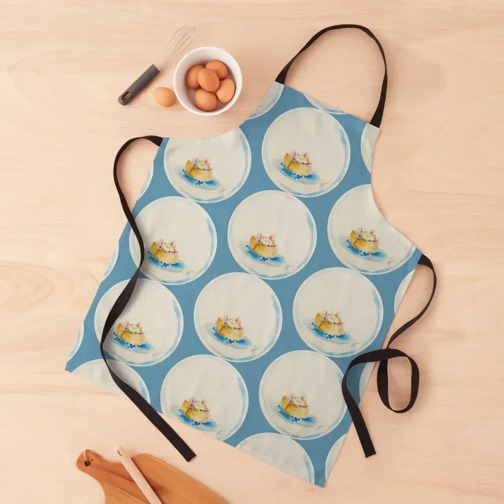 

Pain perdu aux Figues Apron chef costume Kitchen Handle For Women Kitchen Supplies Manicurists Apron