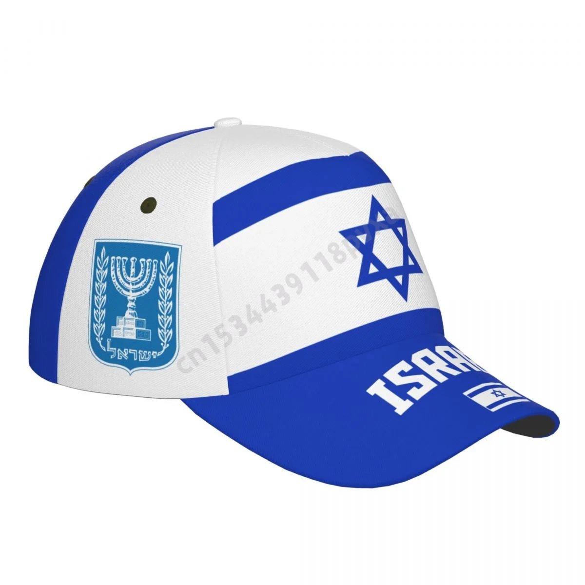 Unisex Israel Flag Israelite Adult Baseball Cap Patriotic Hat for Baseball Soccer Fans Men Women