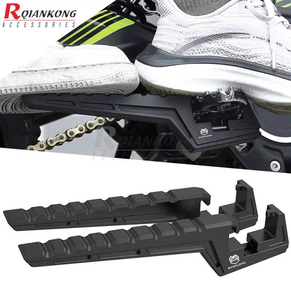 For Sur Ron Light Bee X S/X/L1E Passenger Foot Peg Extend Footpegs Motocross Dirt Bike Off-Road Accessories For Segway X160 X260