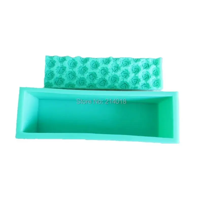 Toast Soap Mold Molds Soap Molds No.l001 Silica Gel Two Functions Beautiful Rose Flowers And Swan Design Silicone Moulds PRZY