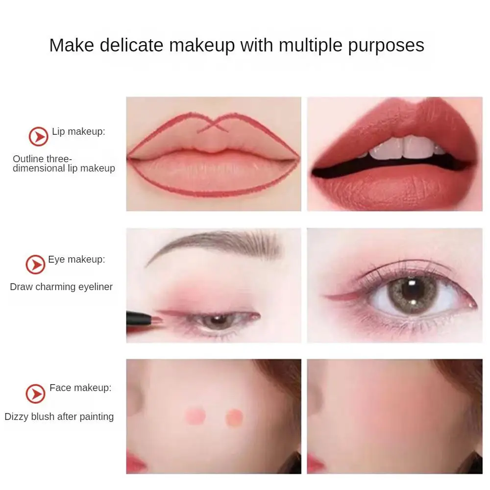 Lipliner Verbeteren Lipvorm Langdurige Matte Afwerking Gemakkelijk Om Lippenstift Te Kleuren Vervangt High Color Lip Liner Romige Textuur Gezellig