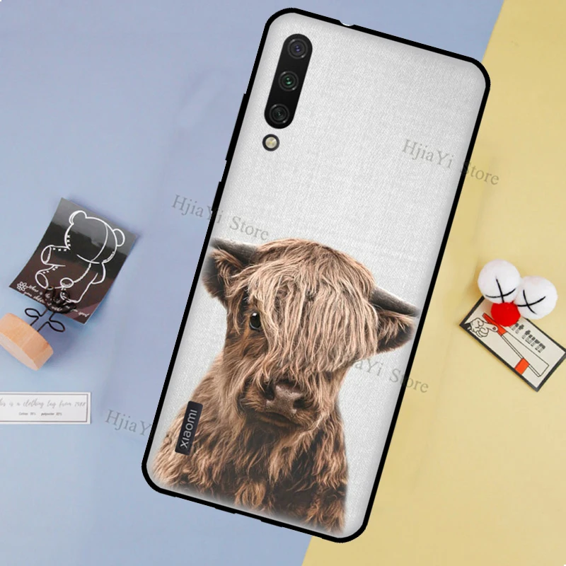 Highland Cows Cover For POCO X3 NFC M3 Case For Xiaomi Mi Note 10 Lite A2 8 9 Mi 9T 10T Pro Mi 11 Back Cover