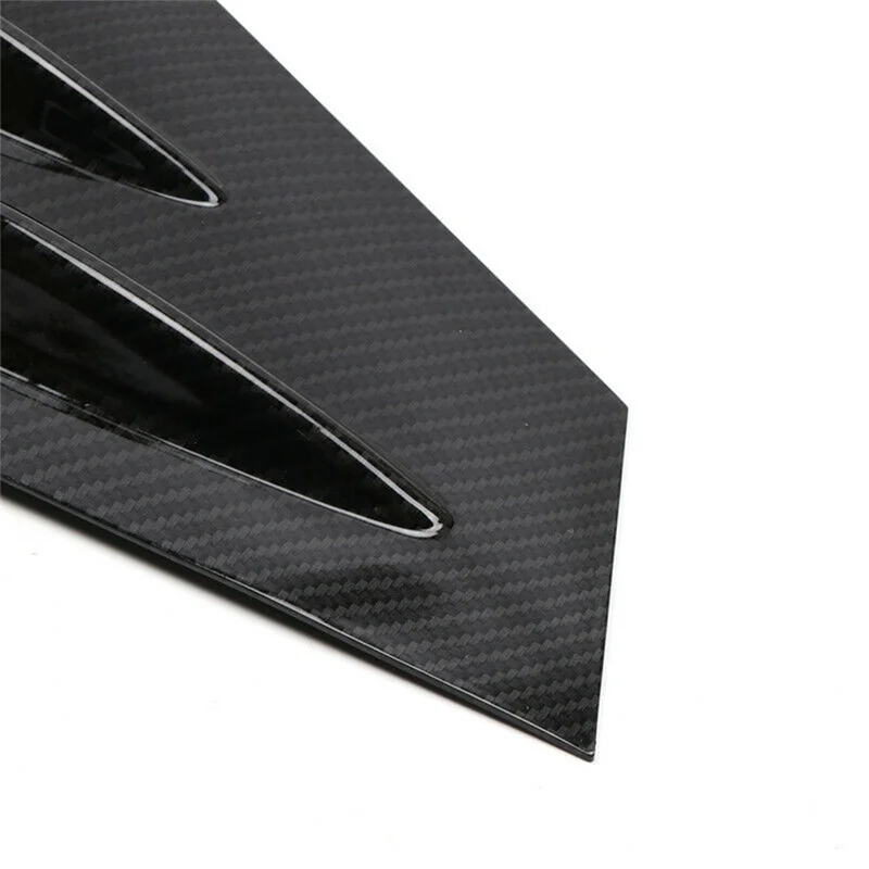 

Unusual Rear Triangle Window Louver Spoiler Window Sticker Car For Subaru WRX Sti 2015-2018 Spare Parts
