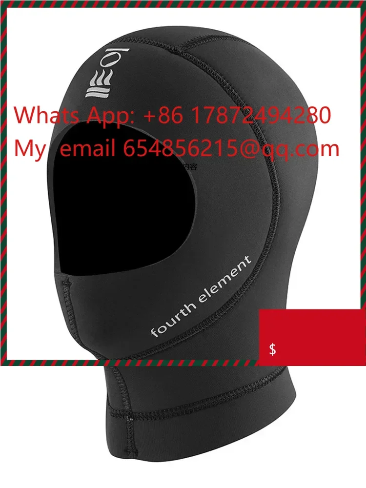 3-5mm Fourth Element Unisex Diving Hood: Warm, Comfortable Deep Diving Head Cover