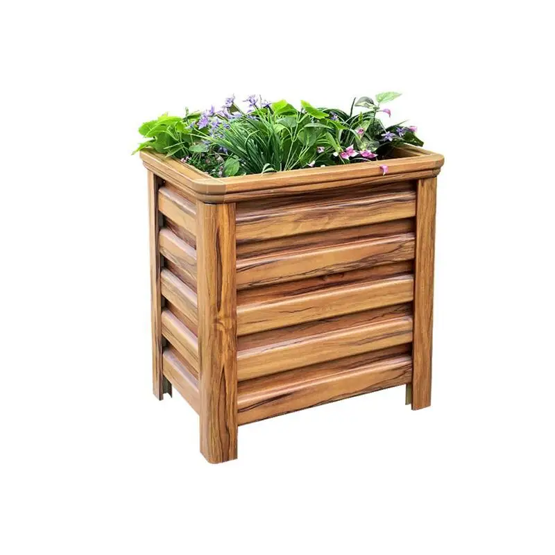 

Aluminum alloy, flower pot, planting outdoor, balcony, growing vegetables, courtyard, trough