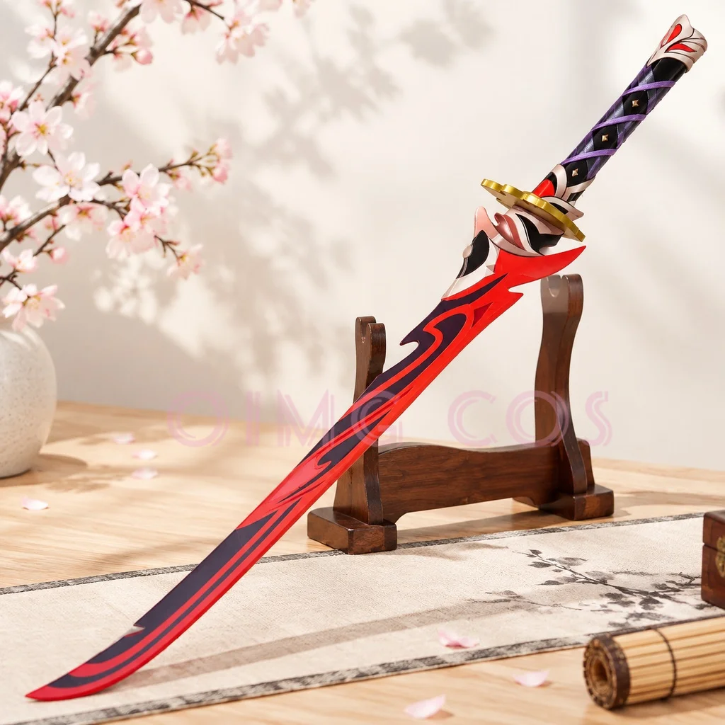 Genshin Impact Kaedehara Kazuha Cosplay Props Model Knife and Sword