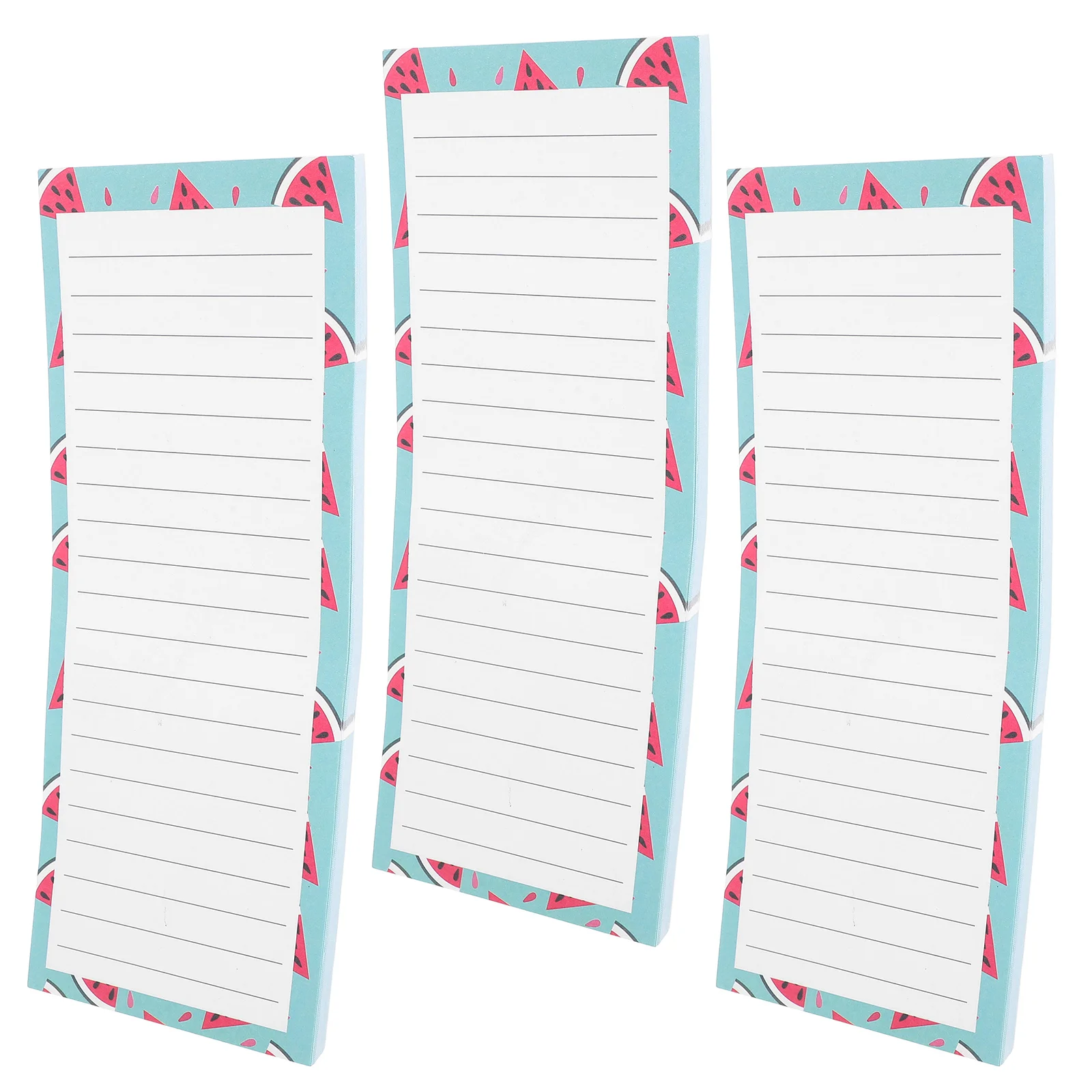 

3Pcs Magnetic Notepad Memo Pads for Fridge Grocery List Pad Magnetic Backing Tear-Resistant Pages Office Kitchen Reminder Notes