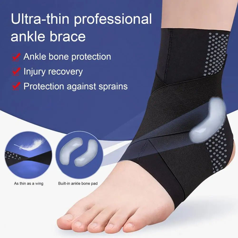 Foot Ligament Compression Ankle Brace for Flexibility Adjustable Ankle Brace Support Sleeve for Men Women for Sprained