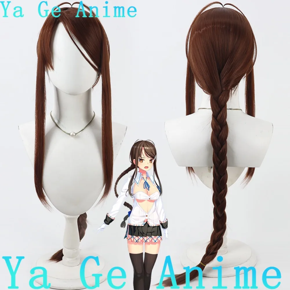 Ya Ge أنيمي مخزن NUKITASHI 2 Kuga Rei شعر مستعار تأثيري ألعاب أنيمي هالوين كرنفال حفلة الاصطناعية مقاومة للحرارة الشعر