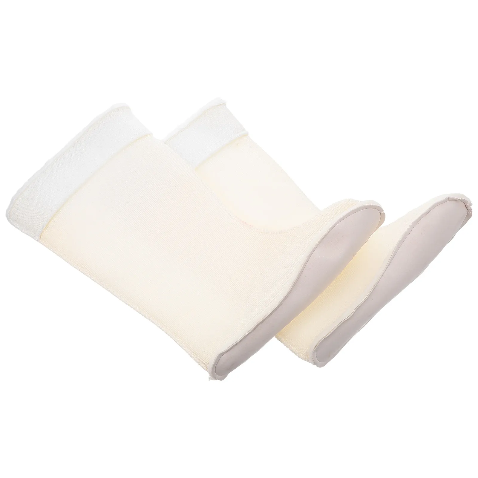 

1 пара теплых утепленных вкладышей для ботинок мужские, средней длины, из толстого овечьего флиса, зимние вкладыши для снега, походов, дождевых сапог, комфортные для ходьбы