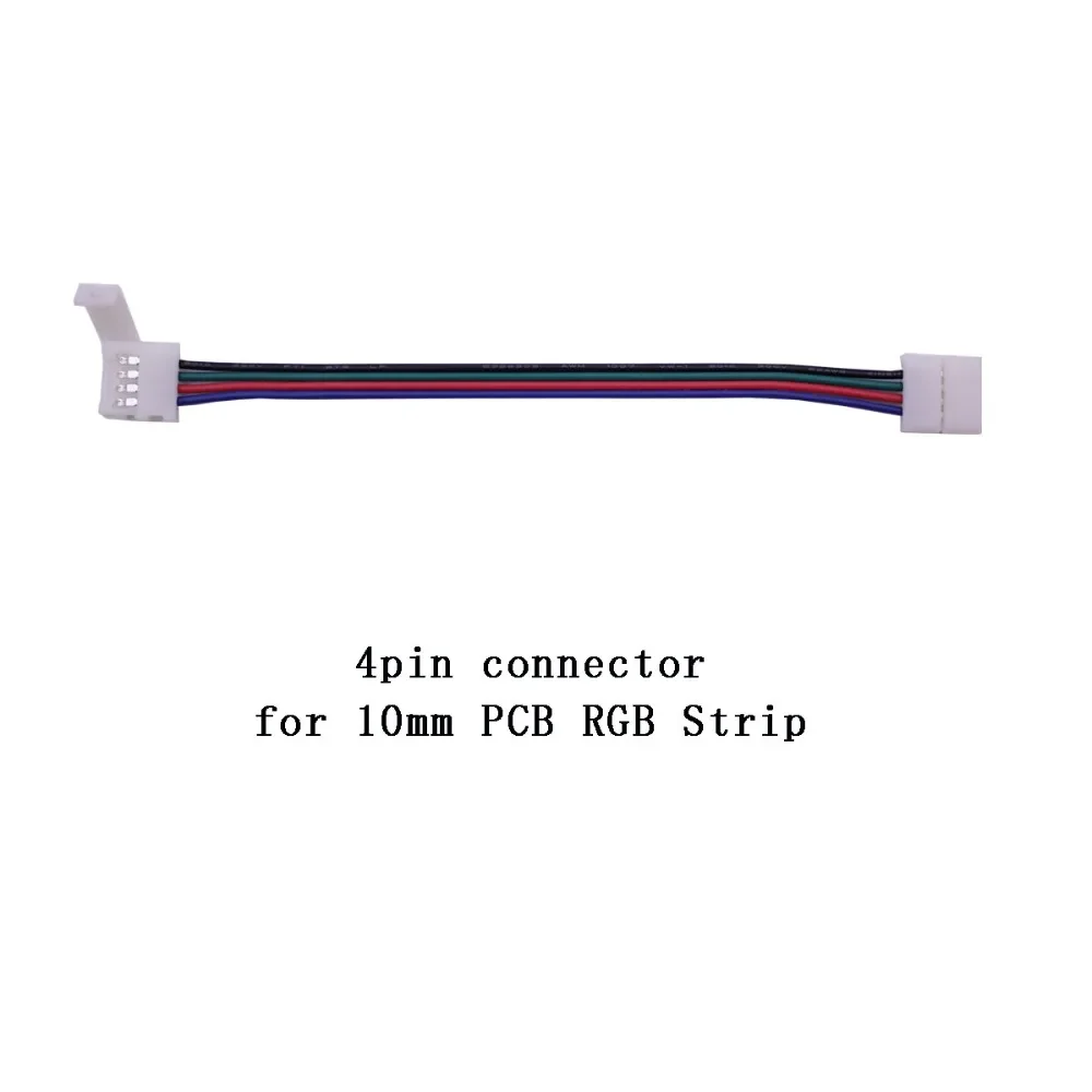 2pin 3pin 4pin 5pin 6pin led wire connector  Electronic Connector  Wire cable for led strip light tape white cct RGB RGBW RGBCCT