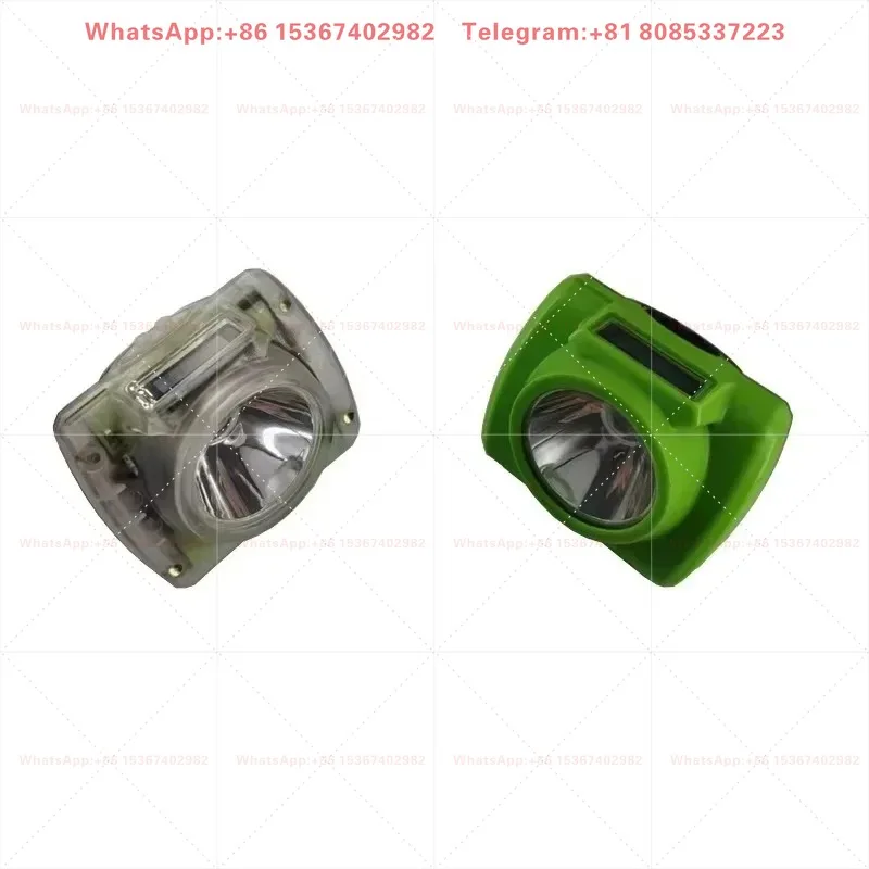 IP68 Waterproof Cordless OLED Mining Cap Lamp Underground Safety Portable Light For  Site Lighting Use(1PCS)