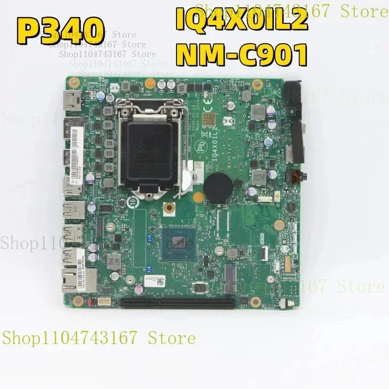 IQ4X0IL2 NM-C901 For Lenovo ThinkStation P340 Tiny Motherboard 5B20U54383 Q470 DDR4 Mainboard 100% Tested Fully Work