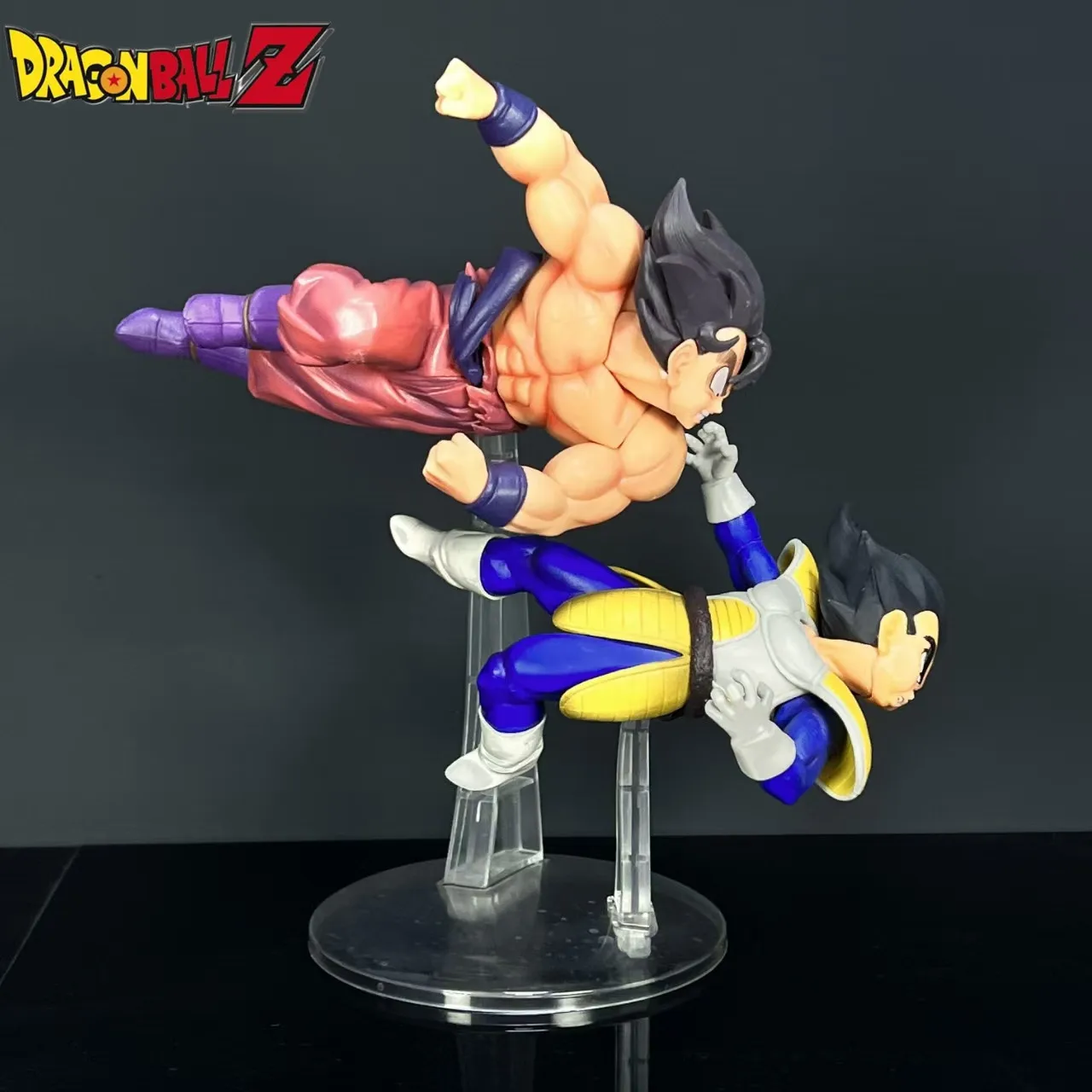 In Spot Dragon Ball Z Goku Vs Vegeta Saiyan Anime Figures Model Pvc Action Figures Collection Model Toys Children Gift