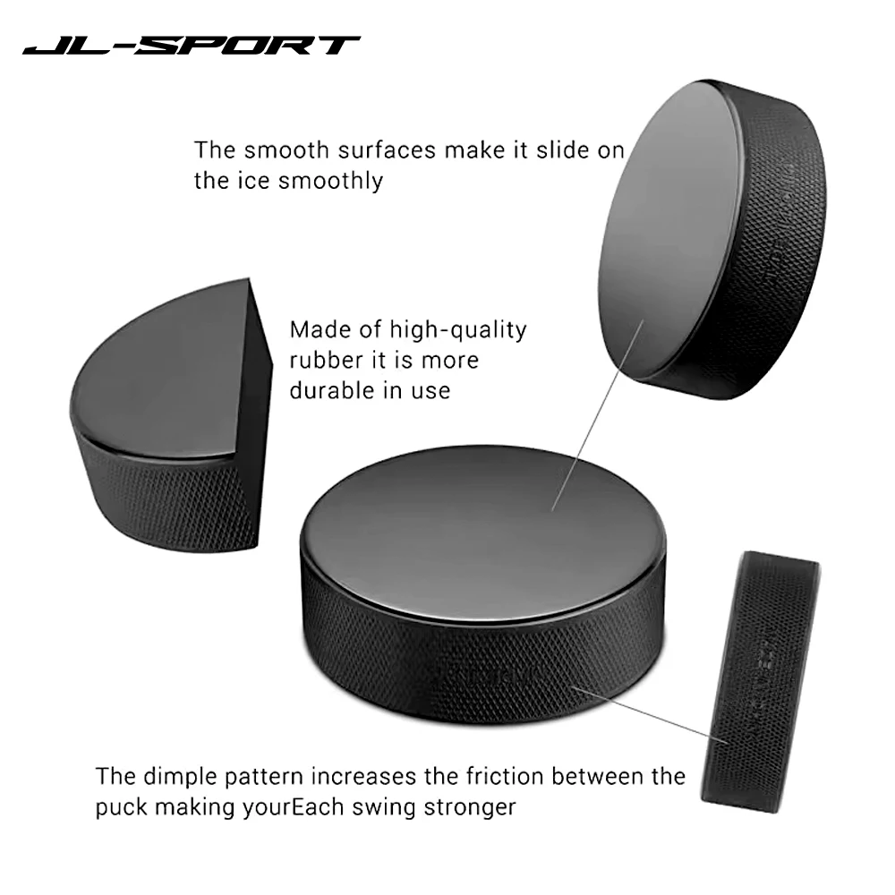 Ice Hockey Pucks 6pcs Ice Hockey Race Use Puck Hockey Puck For Practicing Classic Training Balls