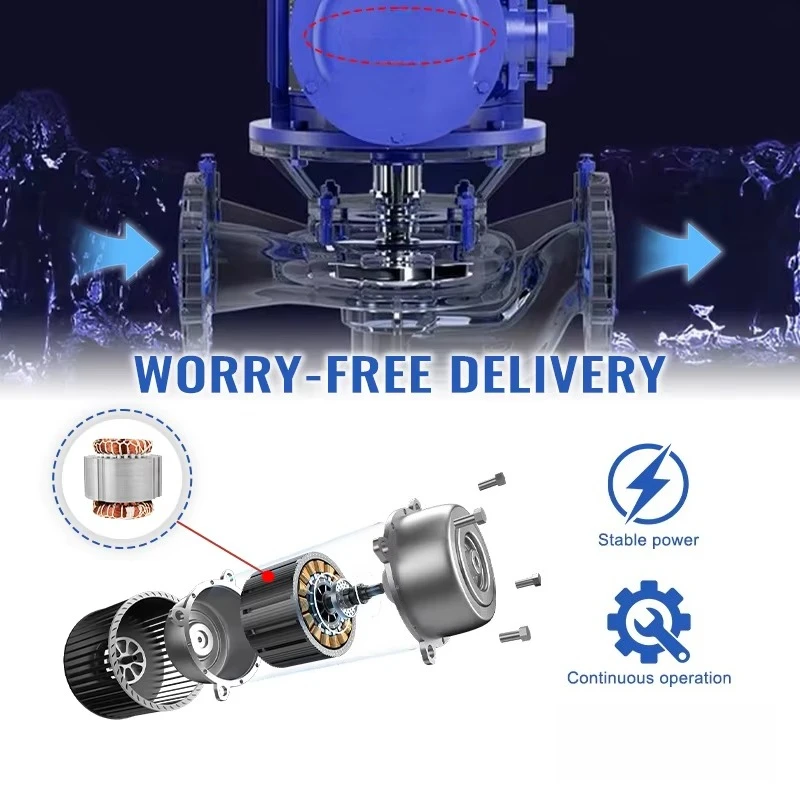 Single-Phase AC Motor 110/220V 1400-3000RPM Motor B3 Three Phase Asynchronous Ac Electric Motor with Iron Housing