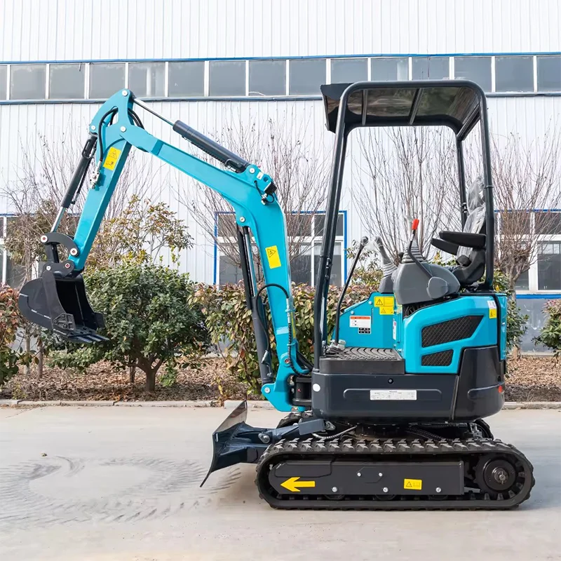 HW-23W Mini Excavator With Cabin 2ton Diesel  Kubota Engine Digger Machine Hydraulic Crawler Excavators Farm Bagger Custom