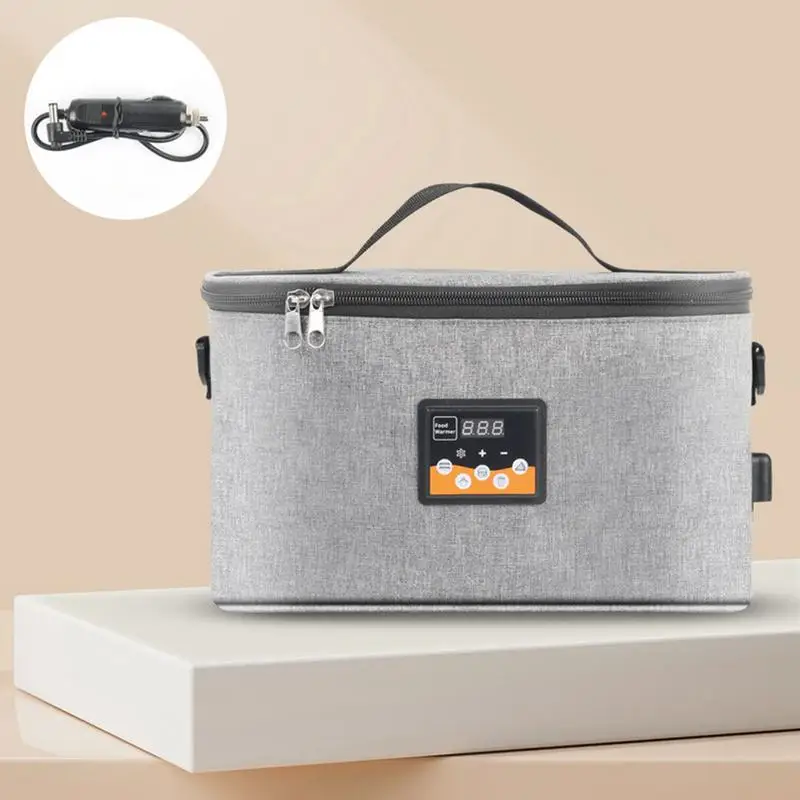 30cm USB Electric Heating Bag Food Warmer Waterproof Electric Lunch Box Car Travel Camping Heater Container Packet Thermal Bag