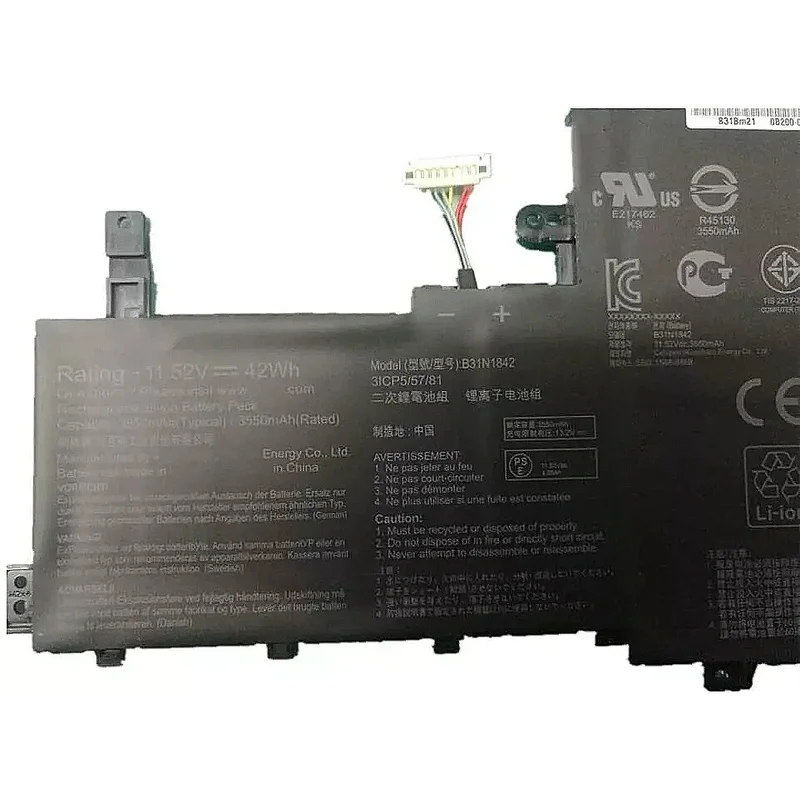 

New Genuine For Asus S531FA V531FL V531FA X531FA S531FL Laptop Battery B31N1842