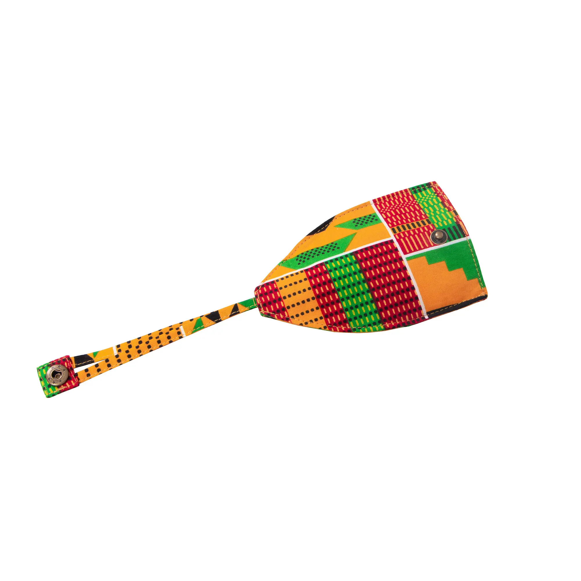 Africlife African Batik Print Keychain - Retractable Hidden Key Holder Cute Bag Charm Purse Clip  Afrocentric Gift WYT971