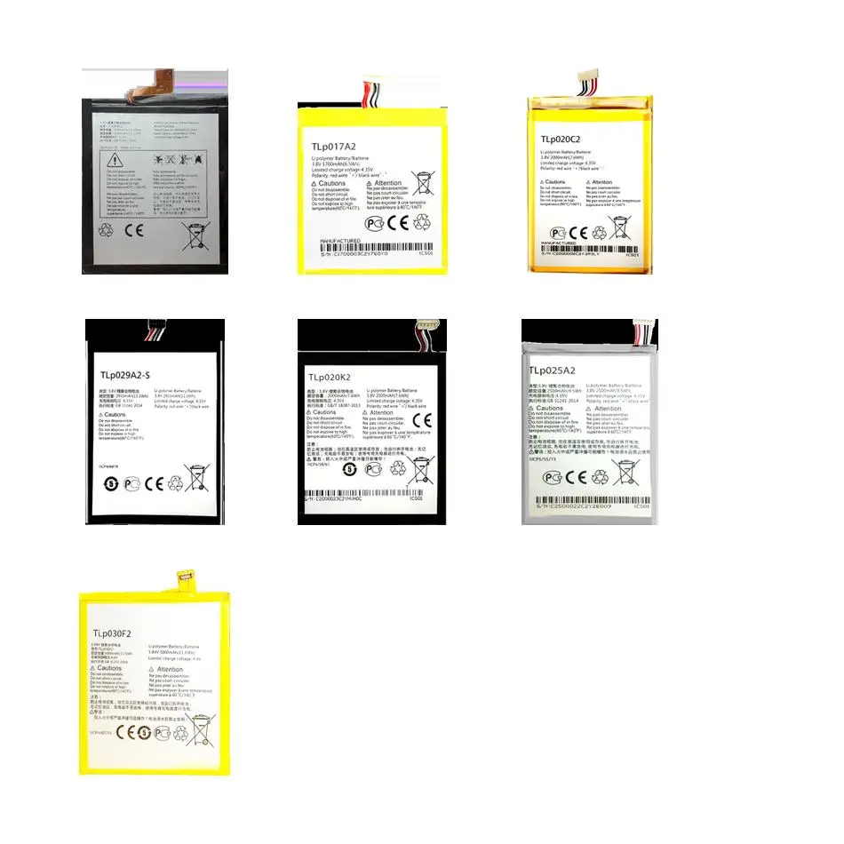 Batería para Alcatel 3V One Touch 6039H 6039K 6039Y Onetouch Idol 3C 4S 6040D 6040X 6045Y x 3 4.7 Plus Lte Mini TLP029A2 TLp029C1