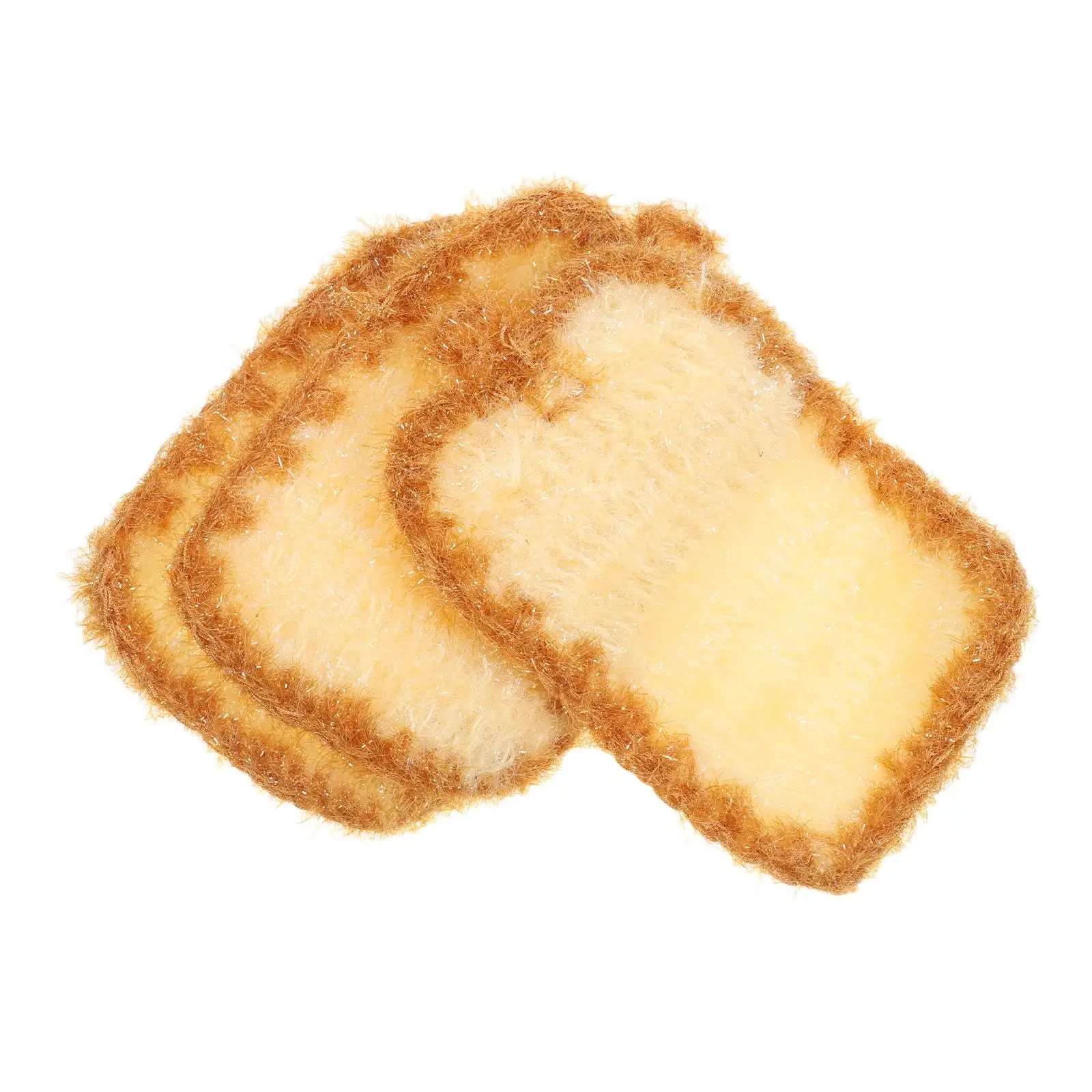5 Pcs Non-greasy Dish Towel Kitchen Towels Multifunction Portable Rug Cleaning Wiping Polyester Dishwashing