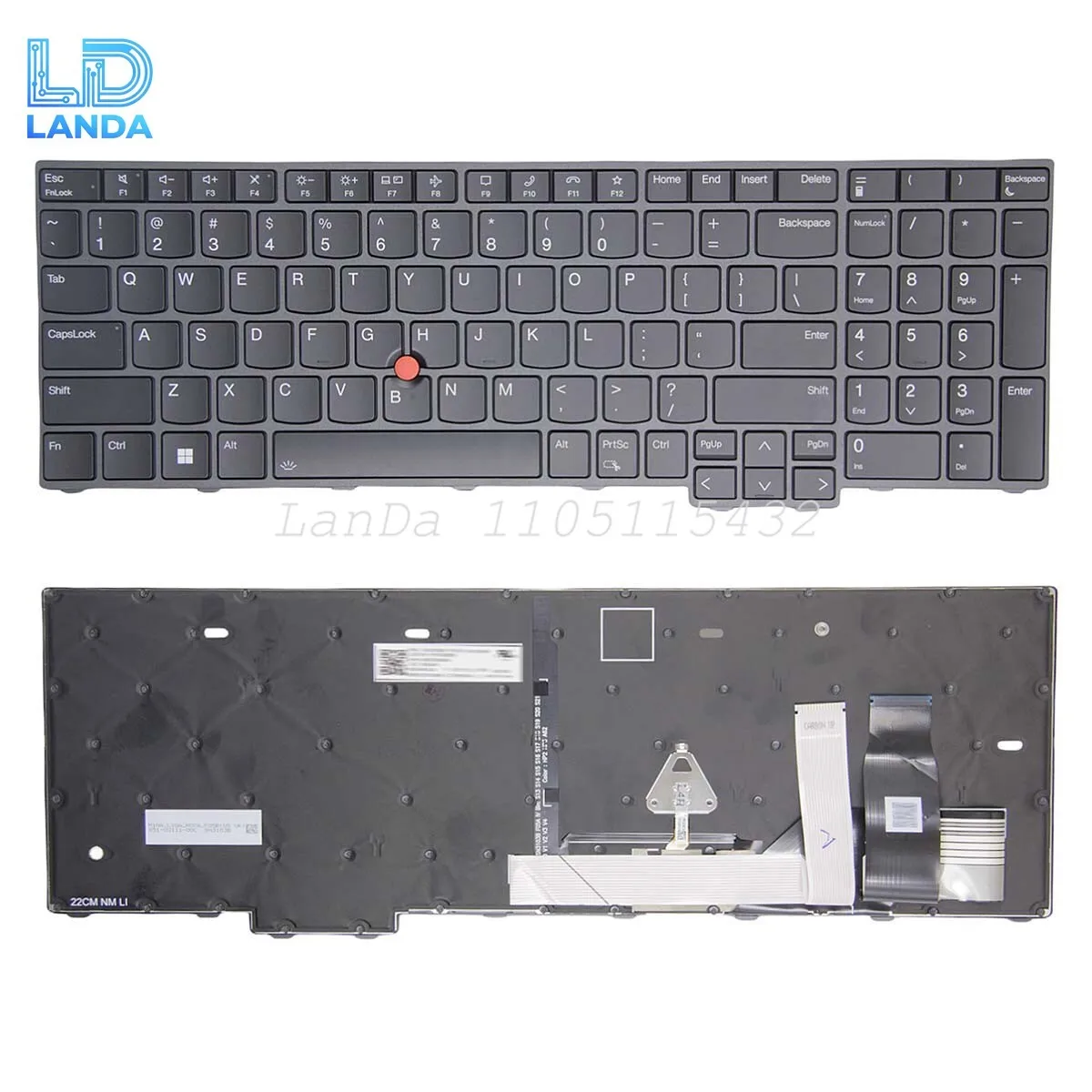 

Keyboard For Lenovo Thinkpa-d T16 Gen1 Gen2 P16s P16V Geb1 L15 Gen3 Gen4 US