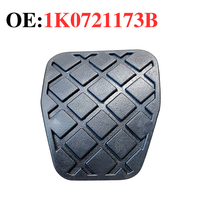 1K0721173B FOR Audi A3 Q3 R8 TT Volkswagen Series Brake Clutch Pedal Non-slip Mat Cover Leather Black Rubber High Quality Parts
