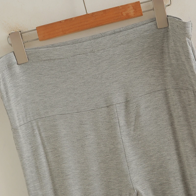 マタニティハイウエスト 9 点スキニーパンツ夏薄いアウターおなかサポート底入れズボンカジュアルモーダル繊維