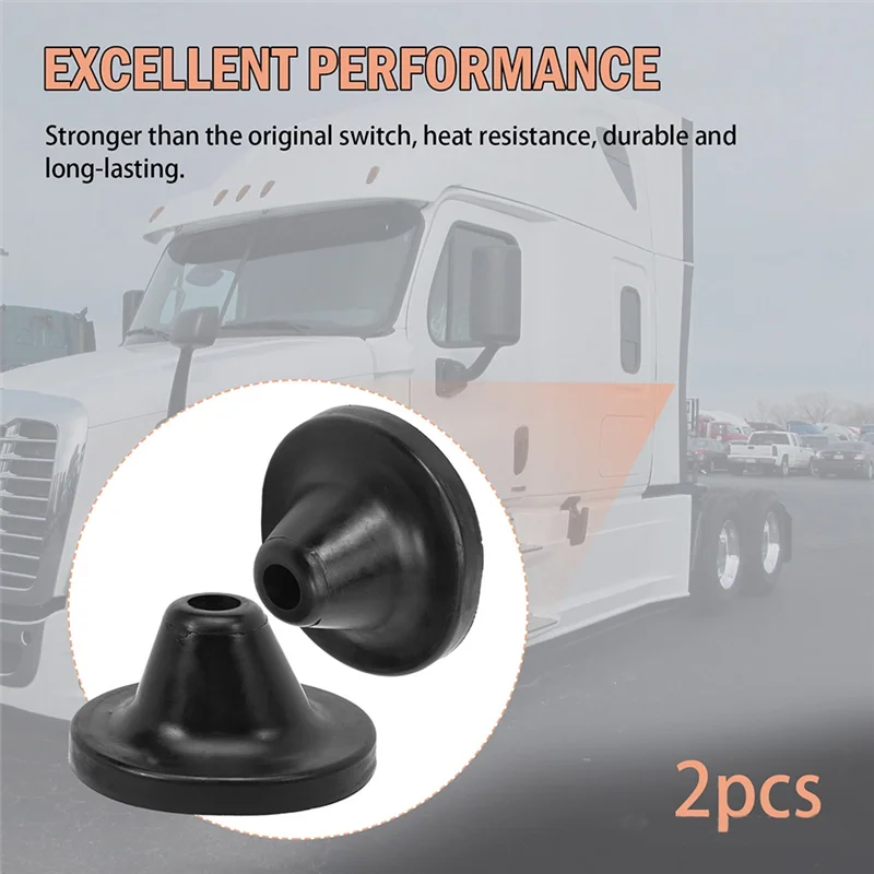 ABFI هود المصد الخلفي المخروط العازلة لـ Freightliner Cascadia 2008- 2017 A18-59704-000 A17-20868-000 #2