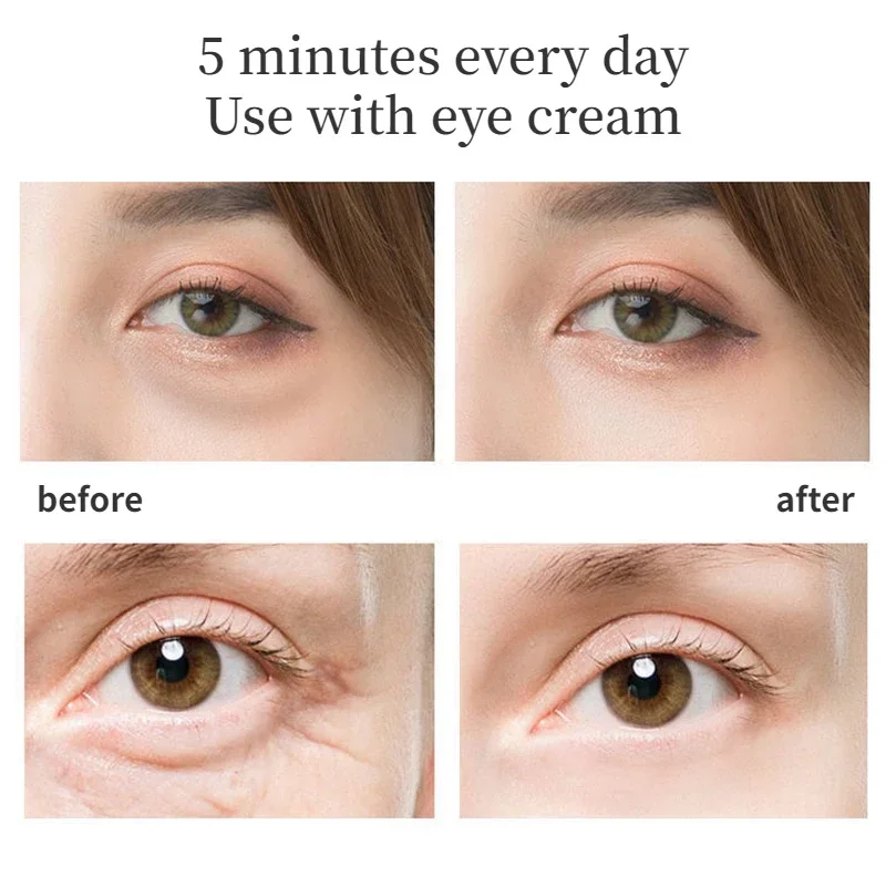 Eye Beauty Device EMS Microcurrent Eye Bags Dark Circles Light Therapy Eye Lifting Vibration Anti Wrinkle Remove Massage Tools