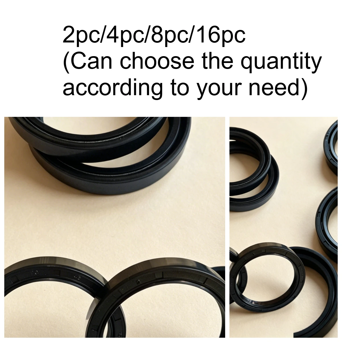

48x60x10 48*60mm Front Fork Oil Seal Retainers For HAR/LEY DAVI/DSON VRSCSE 1250 Screaming Eagle V-Rod FXD 1340 Dyna Super Glide
